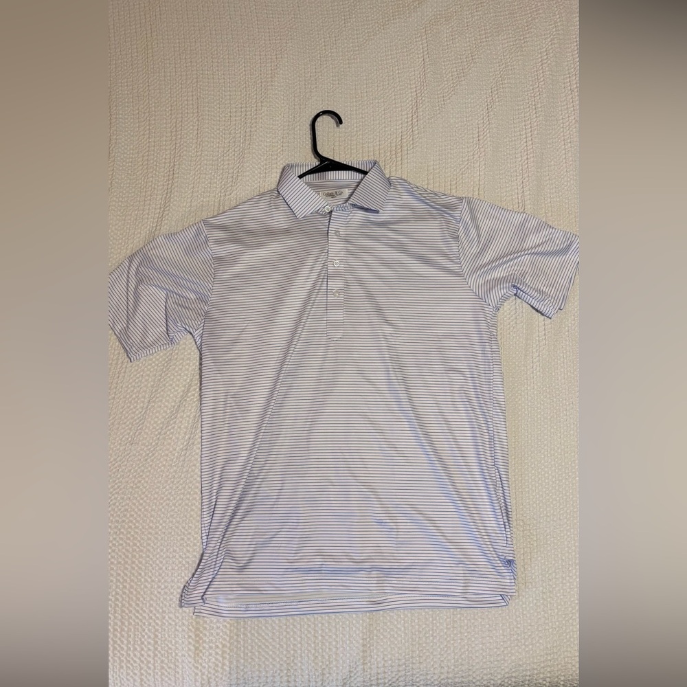 Striped Blue Polo Shirt